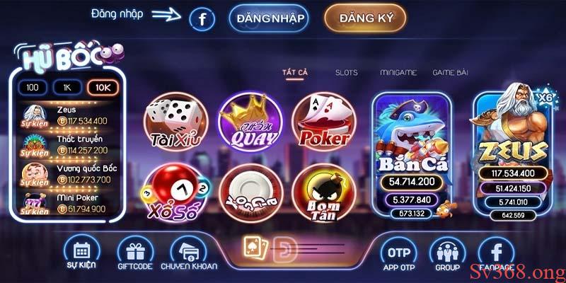 BocVip Win – Cổng Game Quốc Tế Uy Tín Chất Lượng Tại Sv368 6 Hàng loạt cổng game thú vị đang chờ đợi bạn khám phá
